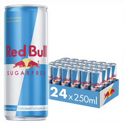 Red Bull energiedrank suikervrij - 24 x 250 ml Red Bull energiedrank suikervrij - 24 x 250 ml