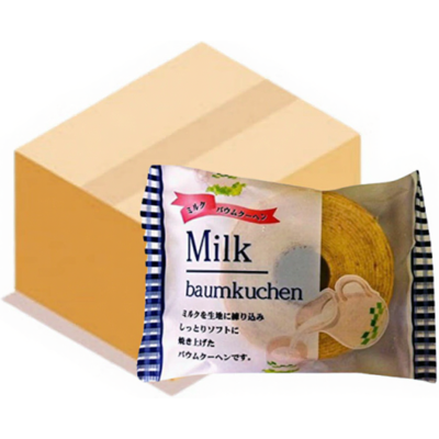 Atom Melk Baumkuchen 30x80g 1 doos Atom Melk Baumkuchen 30x80g 1 doos