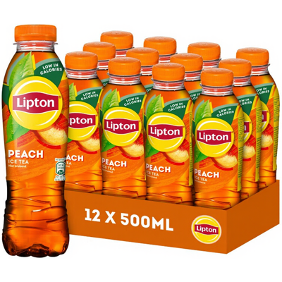 Lipton IJsthee perzik - 12 x 0,5 l Lipton IJsthee perzik - 12 x 0,5 l