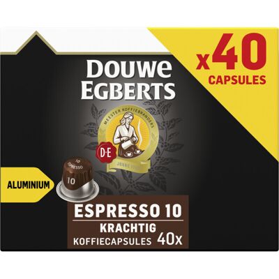 Douwe Egberts espresso sterke koffiecapsules - 40 st Douwe Egberts espresso sterke koffiecapsules - 40 st