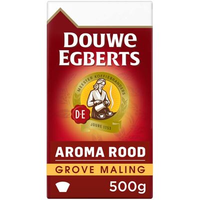 Douwe Egberts Red Label Grof Gemalen Koffie - 500 g Douwe Egberts Red Label Grof Gemalen Koffie - 500 g