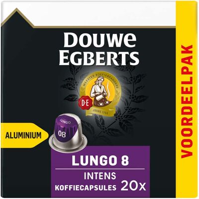 Douwe Egberts lungo koffiecapsules - 20 stuks Douwe Egberts lungo koffiecapsules - 20 stuks