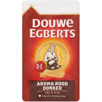 Douwe Egberts aroma donker gemalen koffie 250 g Douwe Egberts aroma donker gemalen koffie 250 g