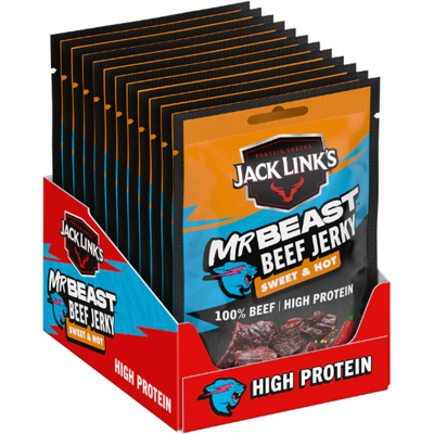 Jack Link's BBQ Rundvlees 12 x 25 g Jack Link's BBQ Rundvlees 12 x 25 g