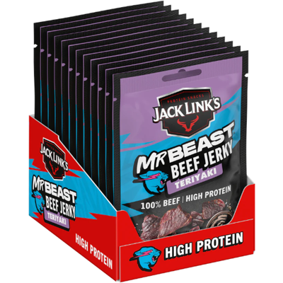 Jack Link's Teriyaki Beef Jerky 12 x 25 g Jack Link's Teriyaki Beef Jerky 12 x 25 g