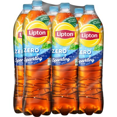 Lipton bruisende ijsthee origineel - 6 x 1,5 l Lipton bruisende ijsthee origineel - 6 x 1,5 l