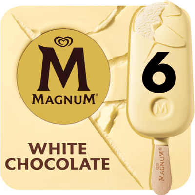 Magnum IJs White Chocolate 6 x 100 ml Magnum IJs White Chocolate 6 x 100 ml