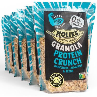 Holie's Granola Protein Crunch - 6 x 350g Holie's Granola Protein Crunch - 6 x 350g