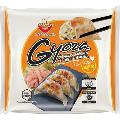 AUTHENTIC Gyoza met kip 600 g AUTHENTIC Gyoza met kip 600 g
