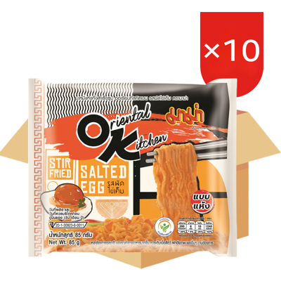 MAMA Oosterse keuken instantnoedels gezouten ei 85 g * 10 (doos) MAMA Oosterse keuken instantnoedels gezouten ei 85 g * 10 (doos)
