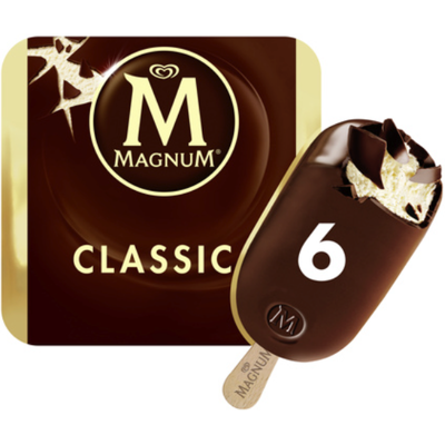 Magnum IJs Classic 6 stuks 6 x 100ml Magnum IJs Classic 6 stuks 6 x 100ml