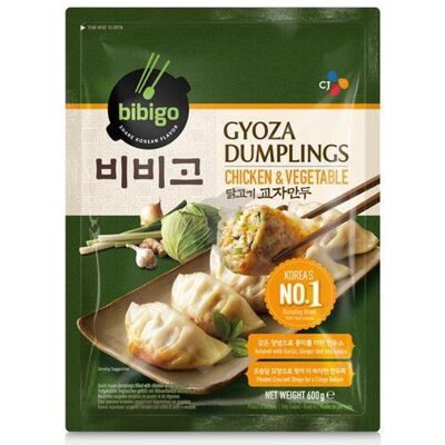 bibigo Gyoza met kip en 5 groenten 30 stuks 600 g bibigo Gyoza met kip en 5 groenten 30 stuks 600 g