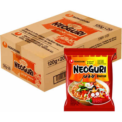 Nongshim Koreaanse Neoguri Ramyun - 120 g x 20 Nongshim Koreaanse Neoguri Ramyun - 120 g x 20