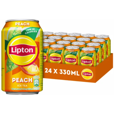Lipton Ice Tea Perzik - 24 x 330 ml Lipton Ice Tea Perzik - 24 x 330 ml