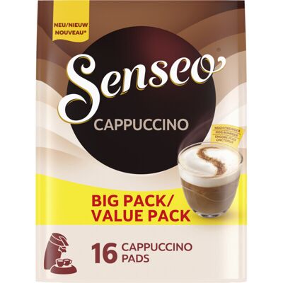 Senseo Cappuccino koffiepads - 16 stuks Senseo Cappuccino koffiepads - 16 stuks