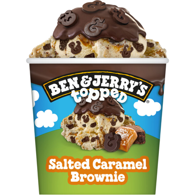 Ben & Jerry's Topped Caramel Brownie IJs - 438 g Ben & Jerry's Topped Caramel Brownie IJs - 438 g