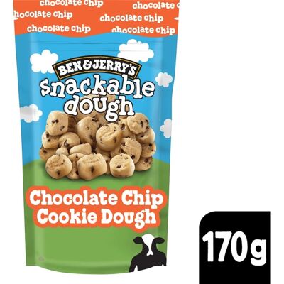 Ben & Jerry's IJs Koekjesdeeg Chocolate Chip Cookie Dough Chunks 170g Ben & Jerry's IJs Koekjesdeeg Chocolate Chip Cookie Dough Chunks 170g