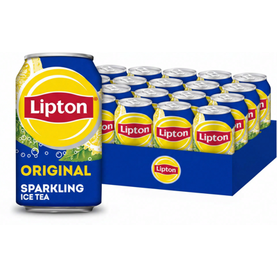 Lipton Ice Tea Sparkling - 24 x 330 ml Lipton Ice Tea Sparkling - 24 x 330 ml