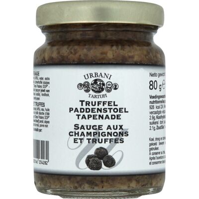 Urbani Tapenade Met Champignons En Truffels - 80 g Urbani Tapenade Met Champignons En Truffels - 80 g