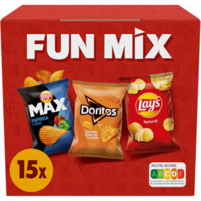 Lay's Fun Mix Box Chips 15-Pack Lay's Fun Mix Box Chips 15-Pack