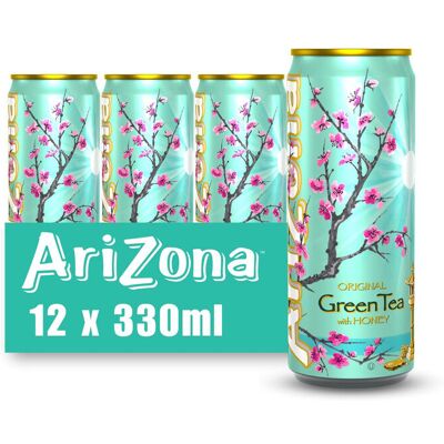 Arizona Original Green Tea met Honing - 12 x 330 ml Arizona Original Green Tea met Honing - 12 x 330 ml