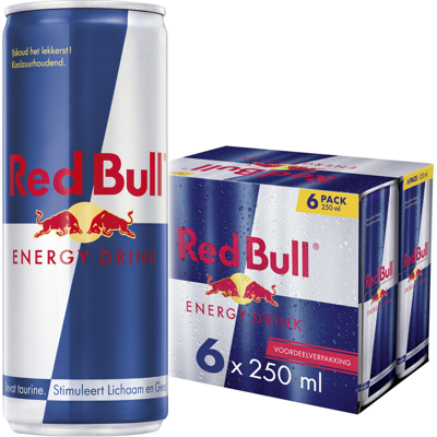 Red Bull Energy Drink - 6 x 250 ml Red Bull Energy Drink - 6 x 250 ml