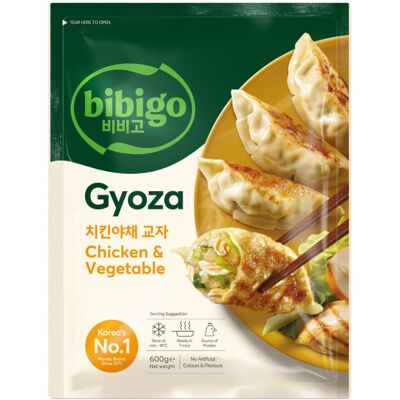 Bibigo Kip & Groente Gyoza Dumplings 600 g Bibigo Kip & Groente Gyoza Dumplings 600 g