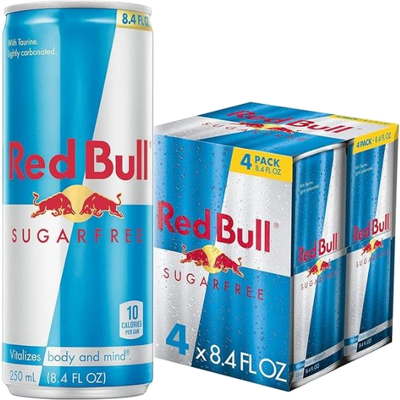 Red Bull Suikervrije Energiedrank - 4 x 250 ml Red Bull Suikervrije Energiedrank - 4 x 250 ml
