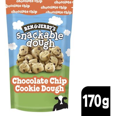 Ben & Jerry's IJs Koekjesdeeg Chocolate Chip Cookie Dough Chunks 170g Ben & Jerry's IJs Koekjesdeeg Chocolate Chip Cookie Dough Chunks 170g