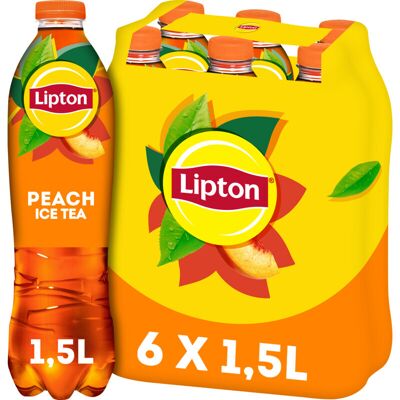 Lipton Ice Tea Perzik - 6 x 1.5 L Lipton Ice Tea Perzik - 6 x 1.5 L