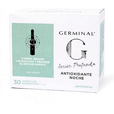 Germinal Deep Action Antioxidant Nachtampullen - Serumampullen Germinal Deep Action Antioxidant Nachtampullen - Serumampullen