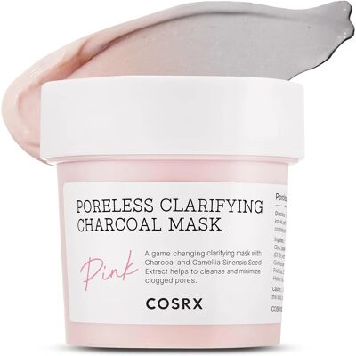 CosRx Roze Poreloze Clarifying Charcoal Mask - Verzorgingsmasker CosRx Roze Poreloze Clarifying Charcoal Mask - Verzorgingsmasker
