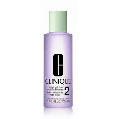 Clinique Clarifying Lotion tweemaal daags exfoliator 2 voor de droge/gemengde huid 400 ml Clinique Clarifying Lotion tweemaal daags exfoliator 2 voor de droge/gemengde huid 400 ml