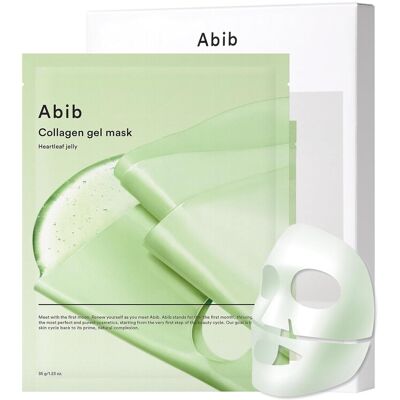 Abib Collageen Gel Mask - Heartleaf Jelly - 30ml x 10 Abib Collageen Gel Mask - Heartleaf Jelly - 30ml x 10