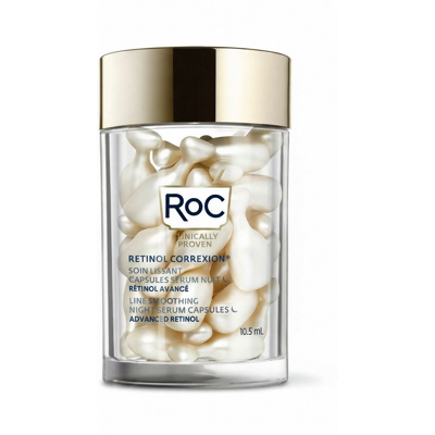Roc Retinol Correxion Lijnverstevigend Nachtserum Capsules (30 stuks) Roc Retinol Correxion Lijnverstevigend Nachtserum Capsules (30 stuks)