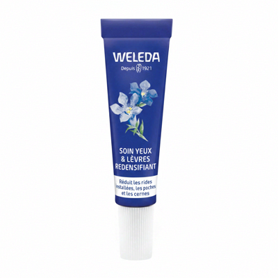 Weleda Blauw Genciana en Edelweiss Redensifying Oog- en Lipcontour - Unisex Weleda Blauw Genciana en Edelweiss Redensifying Oog- en Lipcontour - Unisex