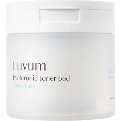 Luvum Witch Hazel Hyaluronic Acid Toner Pads (60 pads) Luvum Witch Hazel Hyaluronic Acid Toner Pads (60 pads)