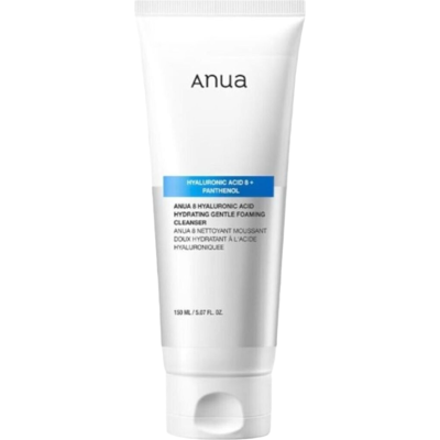 Anua 8 Hyaluronzuur Hydraterende Zachte Schuimreiniger - Reiniging Anua 8 Hyaluronzuur Hydraterende Zachte Schuimreiniger - Reiniging