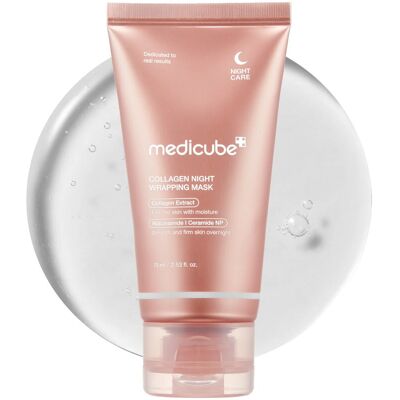 Medicube collageen nachtomhullend masker 75 ml Medicube collageen nachtomhullend masker 75 ml