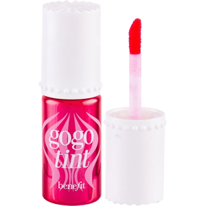 Benefit Gogo Tint Bright Cherry Lip & Cheek Stain - Make-up voor Lippen en Wangen Benefit Gogo Tint Bright Cherry Lip & Cheek Stain - Make-up voor Lippen en Wangen