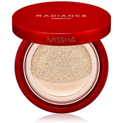 Missha Radiant Perfect Fit Cushion Foundation nr. 21P Missha Radiant Perfect Fit Cushion Foundation nr. 21P