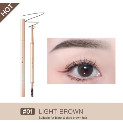 Judydoll Skinny Triangular-Shaped Eyebrow Pencil #01 Ash Brown Judydoll Skinny Triangular-Shaped Eyebrow Pencil #01 Ash Brown