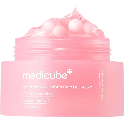 MEDICUBE PDRN Roze Collageen Capsulecrème 55 g MEDICUBE PDRN Roze Collageen Capsulecrème 55 g