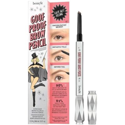 Benefit Benefit Goof Proof Oogpotlood - Medium - Waterproof 12H - Wenkbrauwmake-up Benefit Benefit Goof Proof Oogpotlood - Medium - Waterproof 12H - Wenkbrauwmake-up
