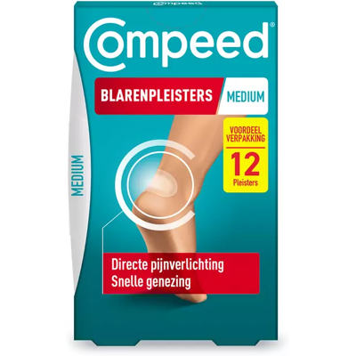 Compeed - Blarenpleister - Middel - 12 stuks Compeed - Blarenpleister - Middel - 12 stuks