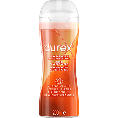 Durex Play Massage 2 in 1 Ylang Ylang 200ml - Massagegel & Glijmiddel Durex Play Massage 2 in 1 Ylang Ylang 200ml - Massagegel & Glijmiddel