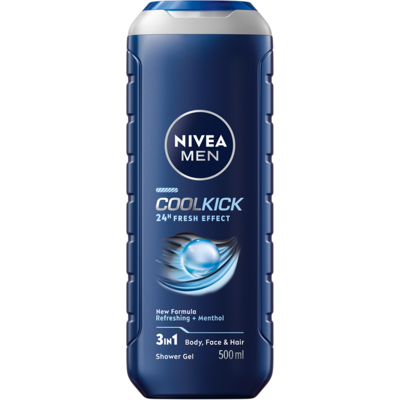 Nivea Men Cool kick douchegel 500 ml Nivea Men Cool kick douchegel 500 ml