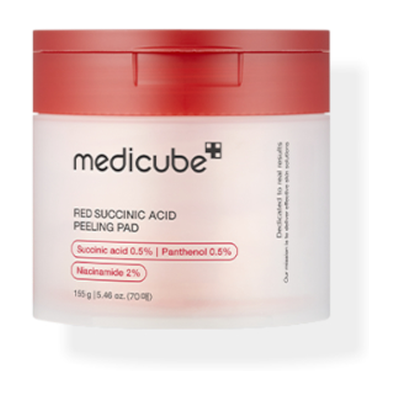 Medicube Rood Succinaatzuur Peeling Pad - Acne Huidverzorging Medicube Rood Succinaatzuur Peeling Pad - Acne Huidverzorging