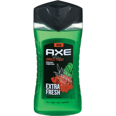 Axe Jungle Fresh 3-in-1 douchegel - 250 ml Axe Jungle Fresh 3-in-1 douchegel - 250 ml