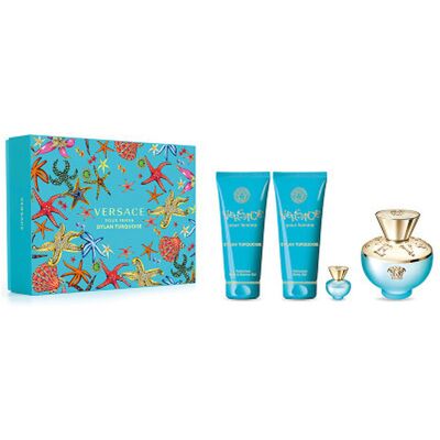 Versace Dylan Turquoise Pour Femme - Cadeauset Versace Dylan Turquoise Pour Femme - Cadeauset